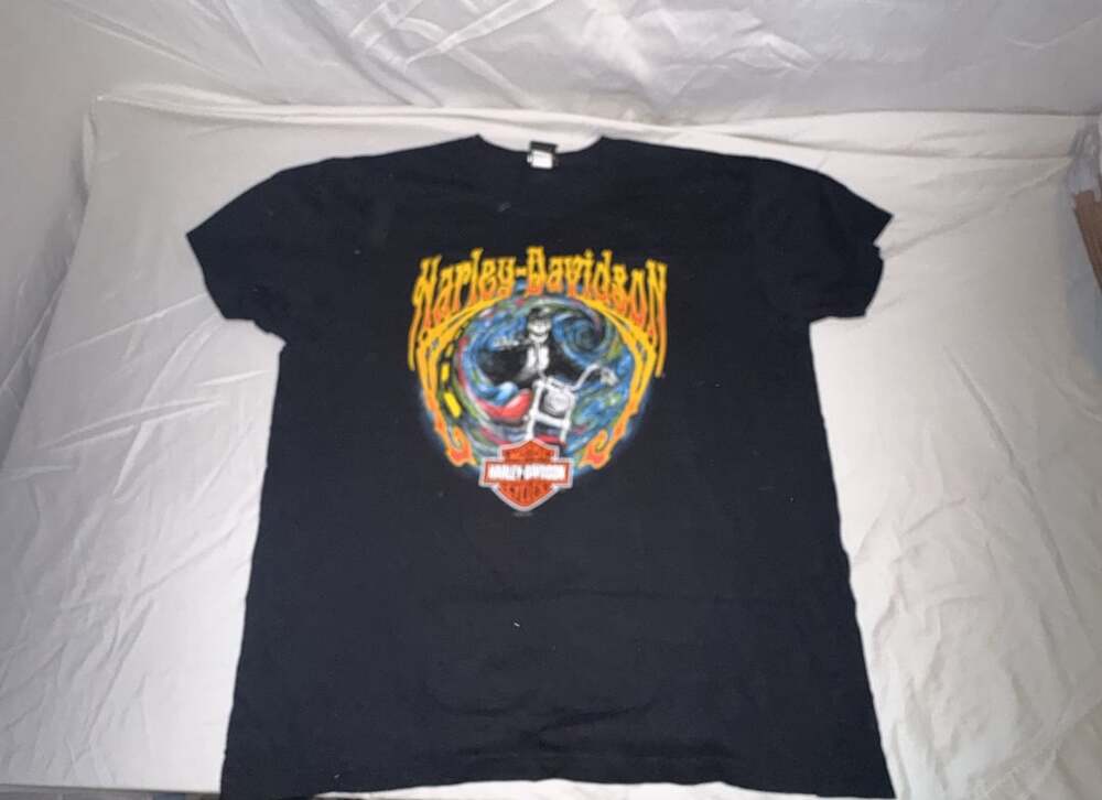 Harley-Davidson T-Shirt Size XL Black Gulf Coast New Port Richey FL